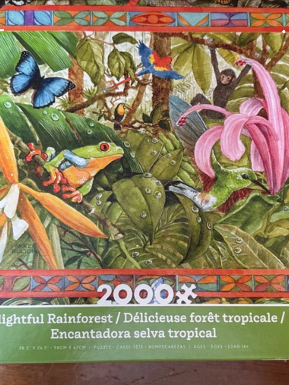 Jigsaw Puzzle by CEACO 2000 piece -Complete